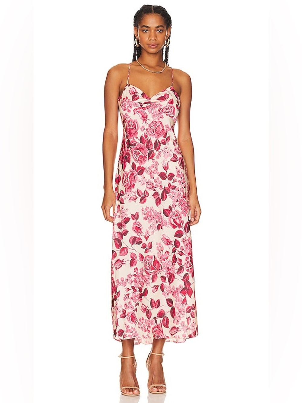 Favorite Daughter Floral Envy Slip Dress Medium